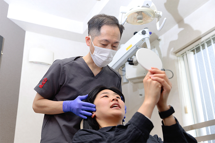 デンタルクリニック アレーズ銀座 噛み合わせが原因の顎関節症は 下顎安静位を保って改善をめざす