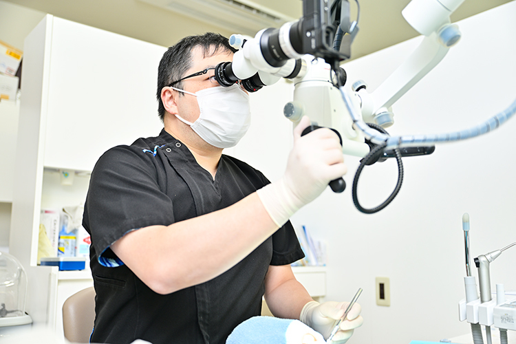 上尾かしわざ歯科医院 根管治療は再治療を防ぐのが重要 虫歯による感染部分の徹底除去を