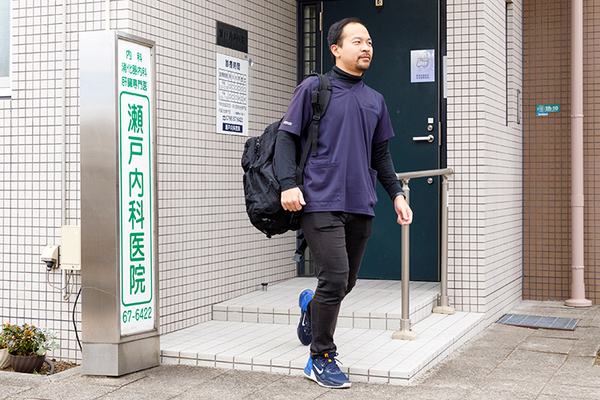 瀬戸内科医院 患者や家族の決意を支える在宅医療 重症心不全の管理も実施