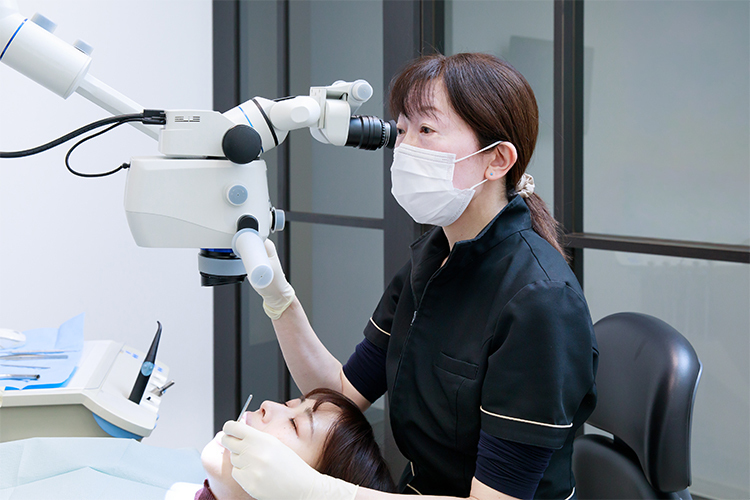 オリオン歯科NBFコモディオ汐留クリニック 抜歯をせずに歯の寿命を延ばすには 根管治療で根元から歯の回復を