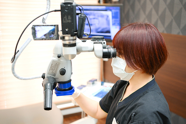 井上歯科医院 自分の歯を残せる可能性が高まる マイクロスコープによる根管治療