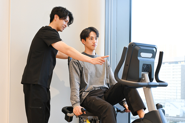 高輪ゲートウェイ駅前整形外科クリニック 「痛みの出にくい体」をつくる データを用いた個別リハビリ