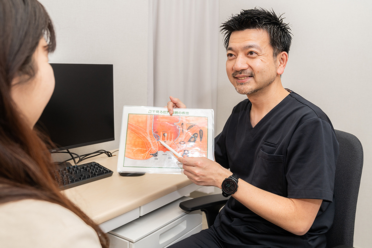 大阪大手前つぼもと消化器内視鏡・肛門外科クリニック おしりの悩みは我慢・自己判断せず 肛門外科で専門的な診療を開始