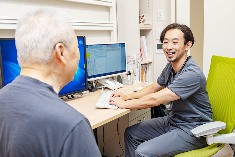 上町はまのクリニック 3人の医師の専門性を生かした 糖尿病や生活習慣病の治療